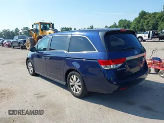 2014 Honda Odyssey EX-L with VIN 5FNRL5H68EB082413, listed as a IAAI auction lot 42860298 with 176,874 mi miles and . Bid and sale history available at DreamBid. Image 3.