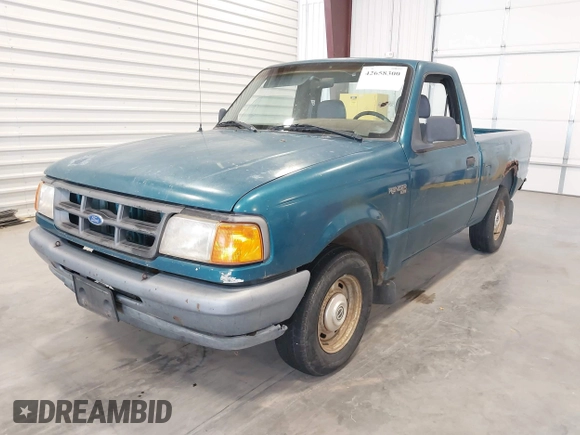 1994 Ford Ranger Splash with VIN 1FTCR10A3RUD35437, listed as a IAAI auction lot 42658300 with 220,218 mi miles and . Bid and sale history available at DreamBid. Image 2.