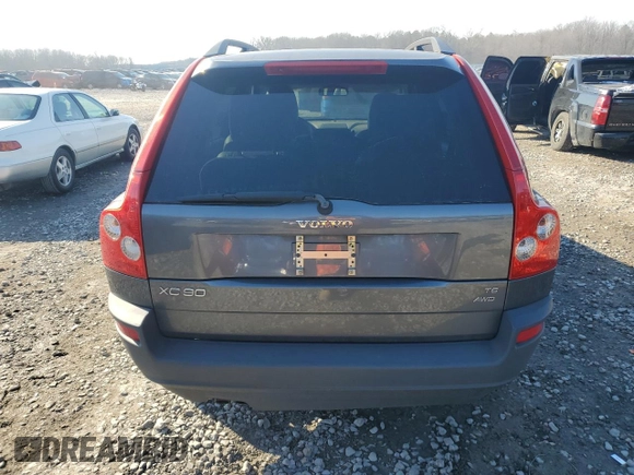 2005 Volvo XC90 with VIN YV1CZ911451191514, listed as a Copart auction lot 88021845 with 234,764 mi miles and Salvage Title. Bid and sale history available at carsss.com. Image 6.