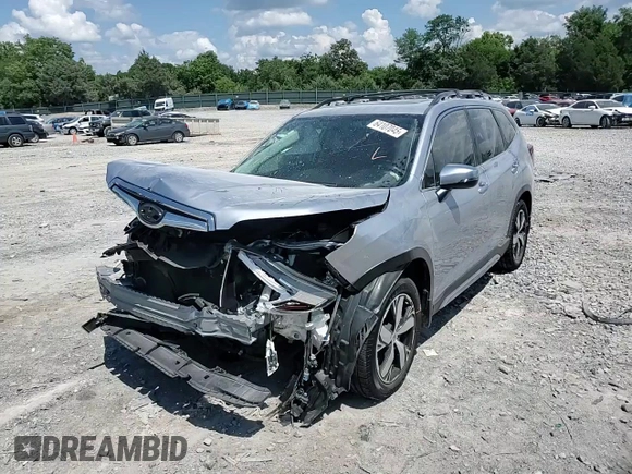 2021 Subaru Forester Touring with VIN JF2SKAXCXMH458971, listed as a Copart auction lot 64107045 with 59,672 mi miles and Salvage title. Bid and sale history available at DreamBid. Image 15.