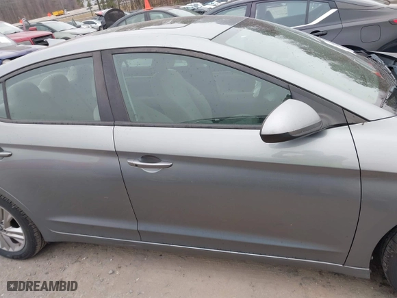 2019 Hyundai Elantra SEL with VIN KMHD84LF0KU766660, listed as a IAAI auction lot 41516050 with 75,288 mi miles. Bid and sale history available at carsss.com. Image 14.