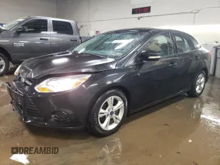 2014 Ford Focus SE with VIN 1FADP3F23EL298613, listed as a Copart auction lot 48691595 with 133,988 mi miles and Salvage Title. Bid and sale history available at carsss.com. Image 1.