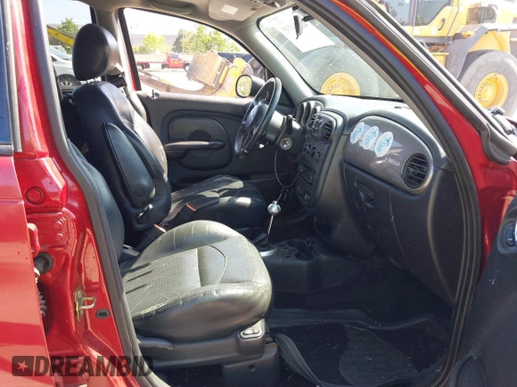 2003 Chrysler PT Cruiser GT with VIN 3C8FY78G13T567949, listed as a IAAI auction lot 42094335 with Not provided miles and . Bid and sale history available at DreamBid. Image 5.