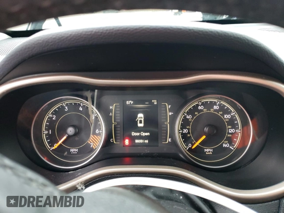 2015 Jeep Cherokee Sport with VIN 1C4PJMAB1FW501617, listed as a Copart auction lot 62966875 with 96,051 mi miles and Clean title. Bid and sale history available at DreamBid. Image 9.