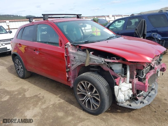 2019 Mitsubishi Outlander Sport ES 2.0 with VIN JA4AP3AU6KU019046, listed as a IAAI auction lot 41834727 with 78,357 mi miles. Bid and sale history available at carsss.com. Image 1.