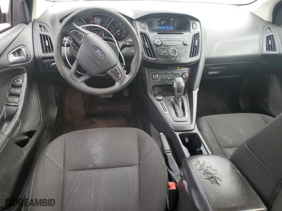 2017 Ford Focus SE with VIN 1FADP3F29HL223791, listed as a Copart auction lot 44312255 with 128,695 mi miles and Salvage Title. Bid and sale history available at carsss.com. Image 8.