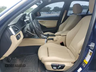 2018 BMW 3 Series 330i xDrive with VIN WBA8D9C54JEM31705, listed as a Copart auction lot 58026075 with 80,344 mi miles and Salvage title. Bid and sale history available at DreamBid. Image 7.