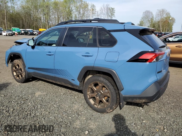 2023 Toyota RAV4 Hybrid XLE with VIN 2T3UWRFV1PW151099, listed as a Copart auction lot 54899775 with 83,437 mi miles and Salvage title. Bid and sale history available at DreamBid. Image 2.
