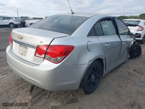 2011 Chevrolet Cruze LT w/1FL with VIN 1G1PE5S96B7223364, listed as a IAAI auction lot 41124993 with 202,968 mi miles. Bid and sale history available at carsss.com. Image 4.