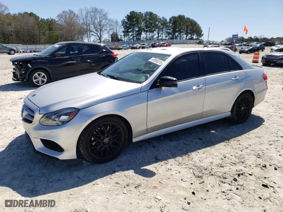 2016 Mercedes-Benz E-Class E 350 Sport with VIN WDDHF5KB4GB239536, listed as a Copart auction lot 49995515 with 119,998 mi miles and Salvage Title. Bid and sale history available at carsss.com. Image 1.