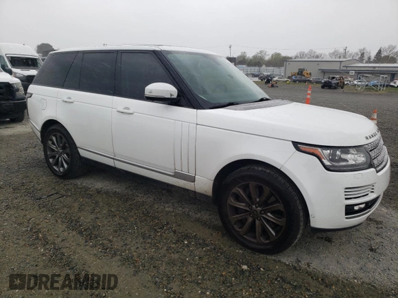 2013 Land Rover Range Rover HSE with VIN SALGS2DF6DA107713, listed as a Copart auction lot 49045425 with 191,649 mi miles and Clean title. Bid and sale history available at DreamBid. Image 4.