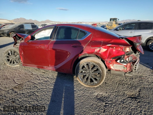 2022 Lexus IS 350 F Sport with VIN JTHGZ1B29N5050980, listed as a Copart auction lot 87334584 with Not provided miles and Salvage title. Bid and sale history available at DreamBid. Image 2.