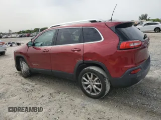2016 Jeep Cherokee Limited with VIN 1C4PJLDB3GW135716, listed as a Copart auction lot 59718615 with 87,231 mi miles and Salvage title. Bid and sale history available at DreamBid. Image 2.