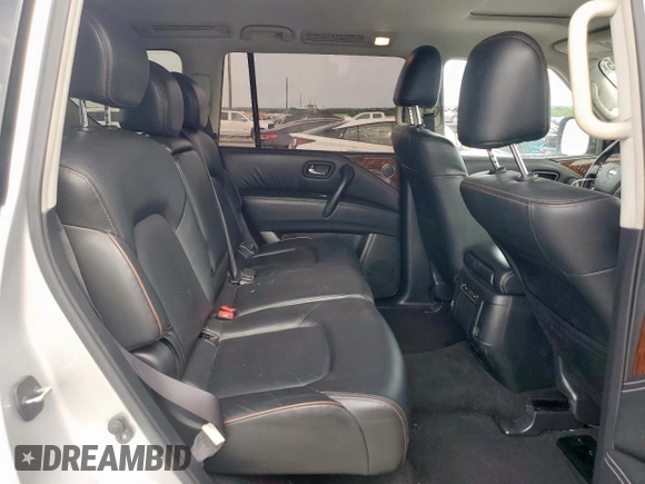 2019 Nissan Armada SL z VIN JN8AY2ND6K9092271, wystawiony jako Copart lot #53181405 z przebiegiem 139 739 mil mil oraz Szkoda całkowita • Salvage title. Historia ofert i sprzedaży dostępna na DreamBid. Obrazek 10.