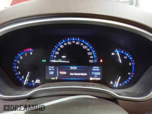 2014 Cadillac SRX Performance Collection z VIN 3GYFNCE30ES596415, wystawiony jako IAAI lot #42329771 z przebiegiem 71 620 mil mil oraz . Historia ofert i sprzedaży dostępna na DreamBid. Obrazek 7.