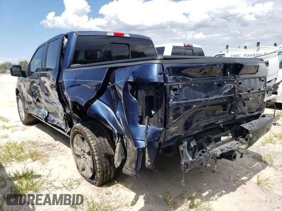 2015 Ford F-150 XL with VIN 1FTEW1CG2FFA50083, listed as a Copart auction lot 64018233 with 98,108 mi miles and Salvage Title. Bid and sale history available at carsss.com. Image 2.