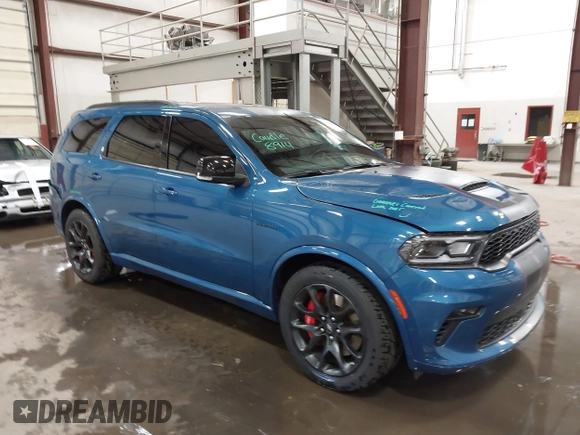 2023 Dodge Durango R/T Plus with VIN 1C4SDJCTXPC693810, listed as a IAAI auction lot 42146060 with 17,846 mi miles and . Bid and sale history available at DreamBid. Image 1.