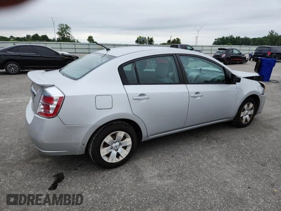 2012 Nissan Sentra 2.0 with VIN 3N1AB6AP7CL767819, listed as a Copart auction lot 58661265 with 118,150 mi miles and Salvage title. Bid and sale history available at DreamBid. Image 3.