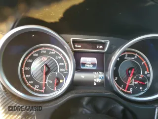 2016 Mercedes-Benz GLE 63 S AMG with VIN 4JGED7FB7GA037168, listed as a Copart auction lot 77898364 with 79,850 mi miles and Salvage title. Bid and sale history available at DreamBid. Image 9.