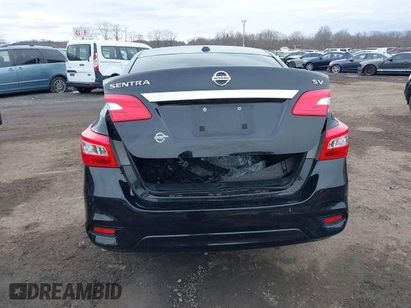 2019 Nissan Sentra SV with VIN 3N1AB7AP4KY445114, listed as a IAAI auction lot 41631664 with 57,095 mi miles and . Bid and sale history available at DreamBid. Image 16.