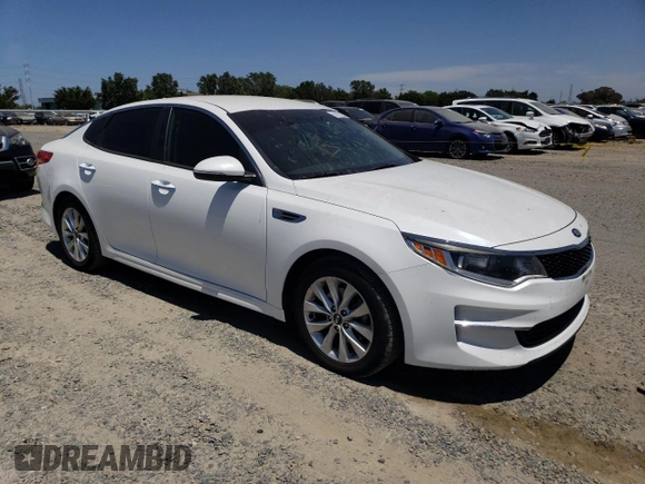 2017 Kia Optima LX with VIN 5XXGT4L30HG166368, listed as a Copart auction lot 61812185 with 115,609 mi miles and Salvage title. Bid and sale history available at DreamBid. Image 4.