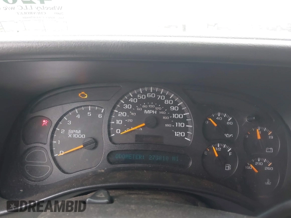 2005 Chevrolet Tahoe Z71 с VIN 1GNEC13T45R250618, выставлен на аукционе IAAI как лот 42678169 с пробегом 273 810 миль миль и . История ставок и продаж доступна на DreamBid. Изображение 7.