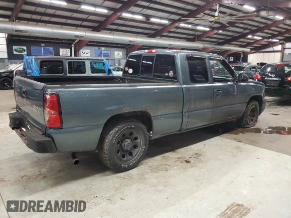 2006 Chevrolet Silverado 1500 Work Truck with VIN 1GCEC19X46Z288905, listed as a Copart auction lot 41909105 with 186,325 mi miles and Clean Title. Bid and sale history available at carsss.com. Image 3.
