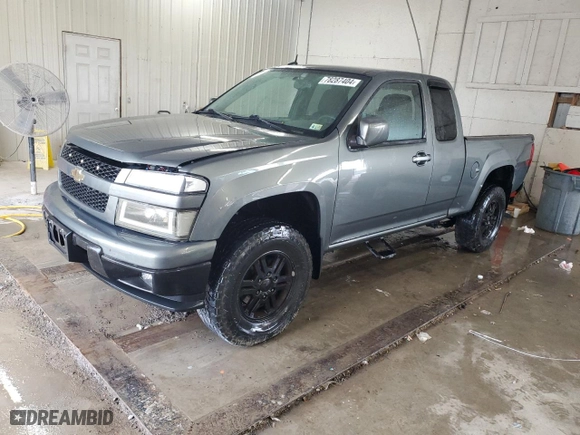 2011 Chevrolet Colorado LT w/1LT with VIN 1GCJTCF94B8120097, listed as a Copart auction lot 78287404 with 205,073 mi miles and Salvage Title. Bid and sale history available at carsss.com. Image 1.