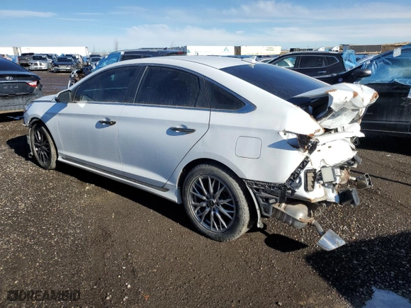 2019 Hyundai Sonata Sport with VIN 5NPE34AF6KH794225, listed as a Copart auction lot 46587045 with 100,155 mi miles and Non Repairable. Bid and sale history available at carsss.com. Image 2.