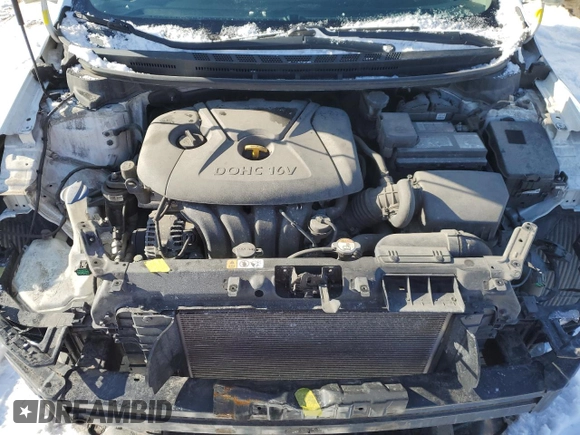 2015 Kia Forte LX with VIN KNAFX4A64F5405545, listed as a Copart auction lot 87821285 with 163,130 mi miles and Salvage Title. Bid and sale history available at DreamBid. Image 11.