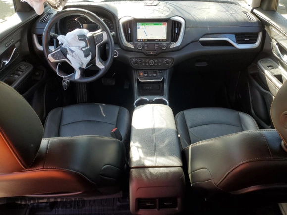 2019 GMC Terrain SLT with VIN 3GKALVEV1KL114161, listed as a Copart auction lot 76381154 with 35,638 mi miles and Salvage Title. Bid and sale history available at carsss.com. Image 8.