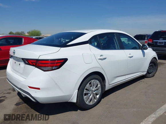 2021 Nissan Sentra S with VIN 3N1AB8BV5MY288151, listed as a IAAI auction lot 41990890 with 55,935 mi miles and . Bid and sale history available at DreamBid. Image 4.