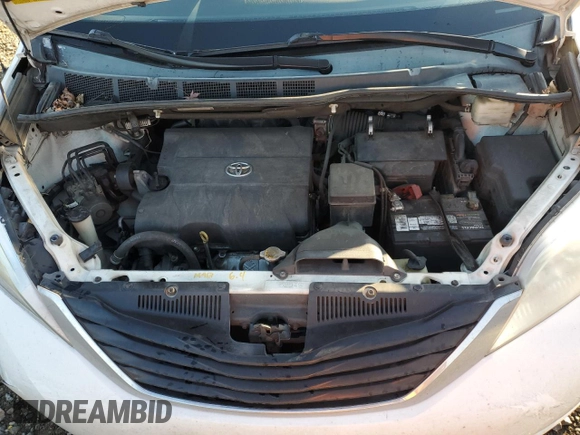 2013 Toyota Sienna LE AAS with VIN 5TDKK3DC7DS397847, listed as a Copart auction lot 42641525 with 200,866 mi miles and Salvage title. Bid and sale history available at DreamBid. Image 12.