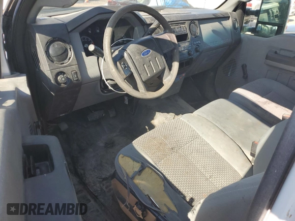2014 Ford Super Duty F-250 SRW XL with VIN 1FTBF2A61EEA88623, listed as a Copart auction lot 44468835 with 280,258 mi miles and Salvage Title. Bid and sale history available at carsss.com. Image 8.