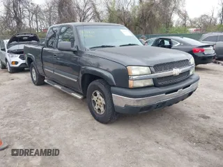 2004 Chevrolet Silverado 1500 Z71 with VIN 1GCEK19T84E302289, listed as a IAAI auction lot 41983873 with 377,537 mi miles. Bid and sale history available at carsss.com. Image 1.