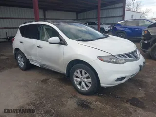 2011 Nissan Murano SV with VIN JN8AZ1MW7BW173999, listed as a IAAI auction lot 41661393 with 158,149 mi miles. Bid and sale history available at carsss.com. Image 1.