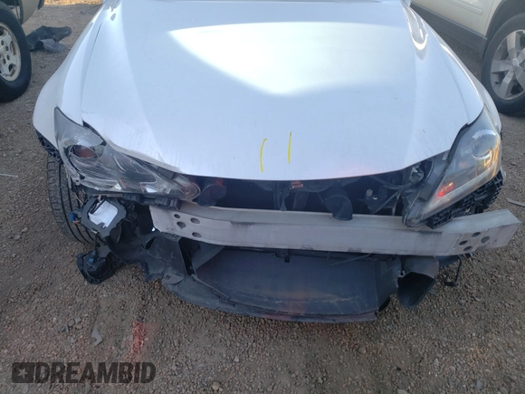 2012 Lexus IS 250 with VIN JTHCF5C29C5056384, listed as a Copart auction lot 58267200 with 104,854 mi miles and Salvage Title. Bid and sale history available at DreamBid. Image 7.