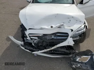 2019 Mercedes-Benz C 300 with VIN 55SWF8EB5KU292748, listed as a Copart auction lot 54100535 with 10,495 mi miles and Salvage Title. Bid and sale history available at DreamBid. Image 11.