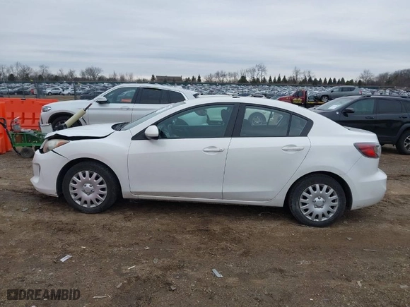 2012 Mazda Mazda3 i Sport with VIN JM1BL1UF7C1557054, listed as a IAAI auction lot 41505753 with NaN miles. Bid and sale history available at carsss.com. Image 14.