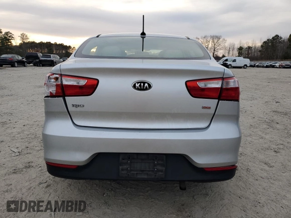 2016 Kia Rio LX with VIN KNADM4A34G6544141, listed as a Copart auction lot 49253735 with 109,885 mi miles and Salvage Title. Bid and sale history available at carsss.com. Image 6.