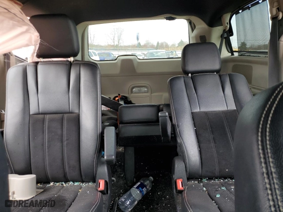 2016 Dodge Grand Caravan SXT with VIN 2C4RDGCG9GR197053, listed as a Copart auction lot 53143785 with 112,202 mi miles and Salvage Title. Bid and sale history available at carsss.com. Image 10.