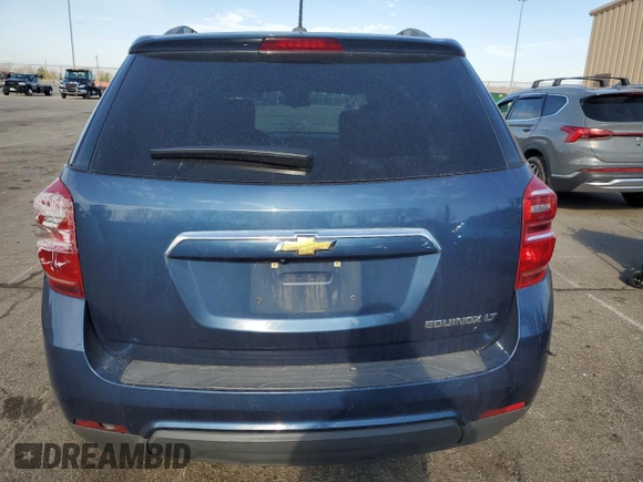 2016 Chevrolet Equinox LT with VIN 2GNALCEK3G6142164, listed as a Copart auction lot 50727045 with 247,538 mi miles and Salvage Title. Bid and sale history available at carsss.com. Image 6.