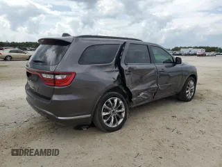 2021 Dodge Durango SXT Plus with VIN 1C4RDHAG9MC846556, listed as a Copart auction lot 53069424 with 48,474 mi miles and Salvage Title. Bid and sale history available at DreamBid. Image 3.