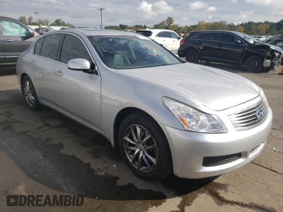 2007 Infiniti G35 G35x with VIN JNKBV61F77M823994, listed as a Copart auction lot 73189444 with 146,920 mi miles and Salvage Title. Bid and sale history available at DreamBid. Image 4.