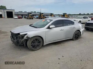 2012 Nissan Maxima SV z VIN 1N4AA5AP4CC858624, wystawiony jako Copart lot #54853025 z przebiegiem 155 708 mil mil oraz Szkoda całkowita • Salvage title. Historia ofert i sprzedaży dostępna na DreamBid. Obrazek 1.