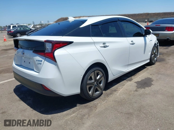 2021 Toyota Prius L Eco с VIN JTDKAMFU5M3142128, выставлен на аукционе IAAI как лот 42481468 с пробегом 28 152 миль миль и . История ставок и продаж доступна на DreamBid. Изображение 4.