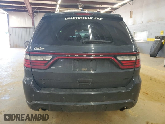 2018 Dodge Durango GT with VIN 1C4RDJDG7JC184362, listed as a Copart auction lot 61795045 with 147,350 mi miles and Salvage title. Bid and sale history available at DreamBid. Image 6.