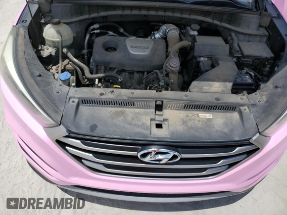 2017 Hyundai Tucson Value with VIN KM8J33A25HU332514, listed as a Copart auction lot 56958845 with 99,818 mi miles and Salvage title. Bid and sale history available at DreamBid. Image 11.