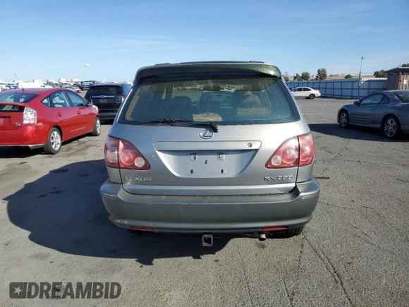 2000 Lexus RX 300 with VIN JT6HF10U6Y0136792, listed as a Copart auction lot 78553294 with 183,303 mi miles and Salvage Title. Bid and sale history available at carsss.com. Image 6.