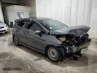 2019 Ford Fiesta ST with VIN 3FADP4GX8KM162293, listed as a Copart auction lot 52411375 with 60,242 mi miles and Salvage Title. Bid and sale history available at carsss.com. Image 4.
